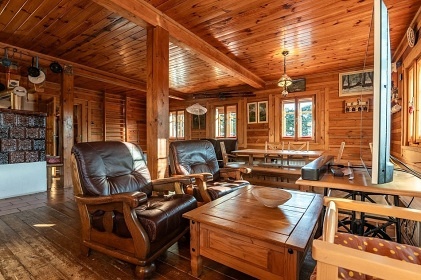 Roubenka Homole - baz�n a koupac� sud - Krkono�e