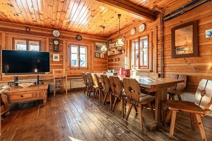 Roubenka Homole - baz�n a koupac� sud - Krkono�e