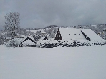 Roubenka Homole - baz�n a koupac� sud - Krkono�e