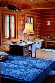 Roubenka Homole - baz�n a koupac� sud - Krkono�e