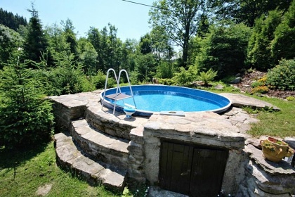 Wellness chalupa s baznem - vrch Zaklet