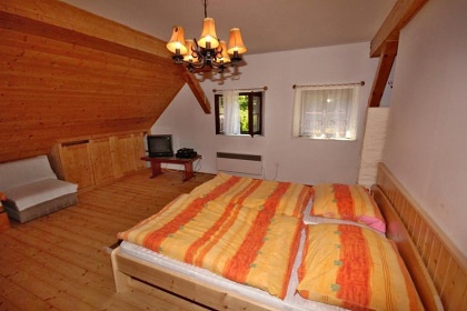 Wellness chalupa s baznem - vrch Zaklet