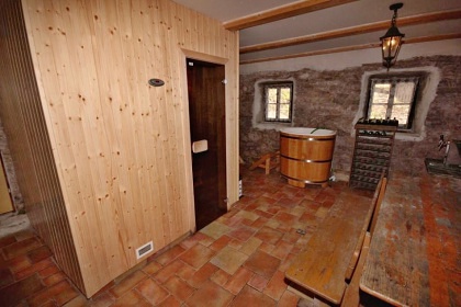 Wellness chalupa s baznem - vrch Zaklet