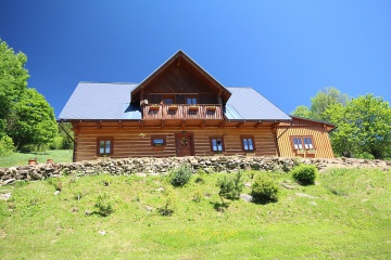 Roubenka Port�ky - v�hled do �dol� Velk� �py