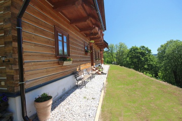 Roubenka Port�ky - v�hled do �dol� Velk� �py