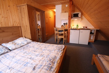 Roubenka Port�ky - v�hled do �dol� Velk� �py