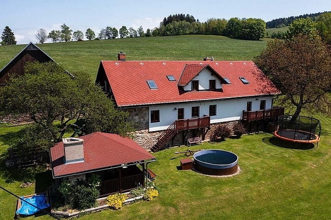 Chalupa Orlické hory - Pastviny - České Petrovice