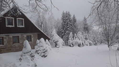 Chalupa Jizersk� hory - p�ehrada Josef�v D�l