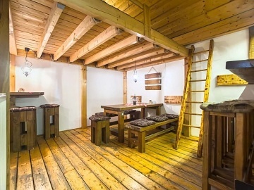 Chalupa a baz�n - Slezsk� Harta - Re�ovsk� vodop�dy