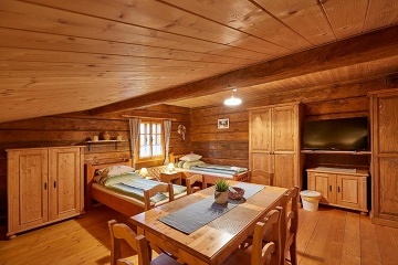 Roubenka s kachlov�mi kamny - �umava - Blanice