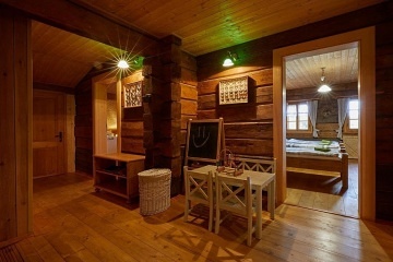 Roubenka s kachlov�mi kamny - �umava - Blanice