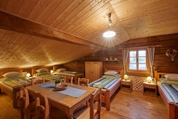 Roubenka s kachlov�mi kamny - �umava - Blanice