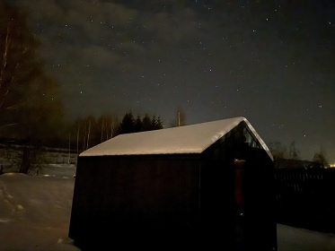 Roubenka s kachlov�mi kamny - �umava - Volary