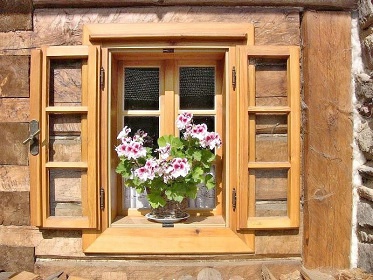 Roubenka s kachlov�mi kamny - �umava - Blanice