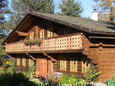 Roubenka s kachlov�mi kamny - �umava - Blanice