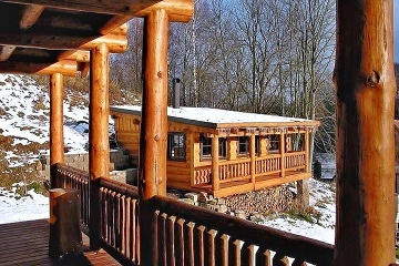 Kanadský srub - CHKO Broumovsko - Adršpach