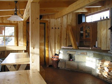 Kanadský srub - CHKO Broumovsko - Adršpach