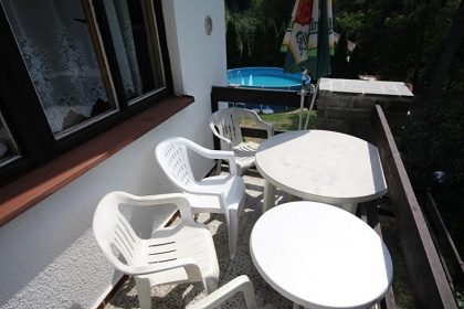 Chata s baz�nem - p�ehrada Orl�k - Bechyn�