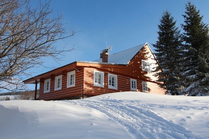 Roubenka Krkono�e - se saunou - �ern� Voda