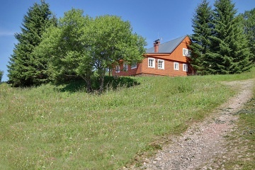 Roubenka Krkono�e - se saunou - �ern� Voda