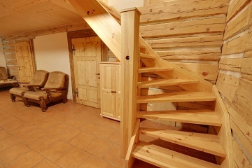 Roubenka Krkono�e - se saunou - �ern� Voda