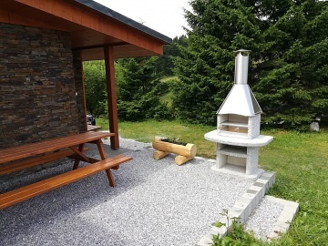 Roubenka Krkono�e - se saunou - �ern� Voda