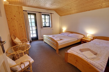 Chalupa se saunou - u ���ky B�l� - �erli�sk� Ml�n