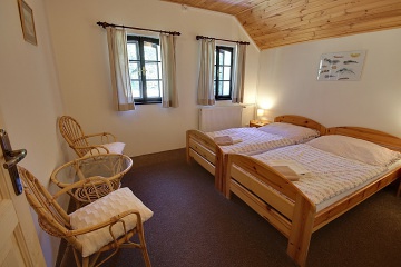 Chalupa se saunou - u ���ky B�l� - �erli�sk� Ml�n