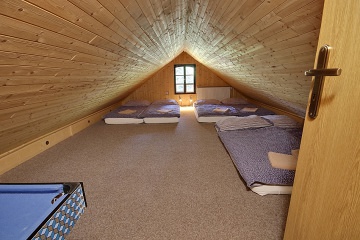 Chalupa se saunou - u ���ky B�l� - �erli�sk� Ml�n