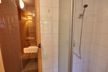 Chata se saunou u říčky Bělá - Šerlišský Mlýn