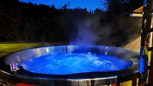 Chata SPA sauna a koupací sud - Pustevny - Bečva