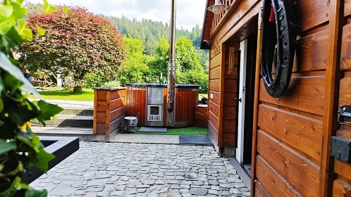 Chata SPA sauna a koupací sud - Pustevny - Bečva