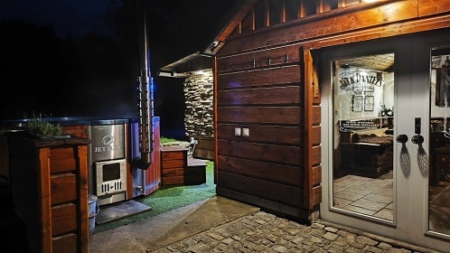 Chata SPA sauna a koupací sud - Pustevny - Bečva