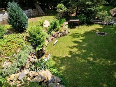 Chata Blansk� les - hrad D�v�� k�men - Kle�