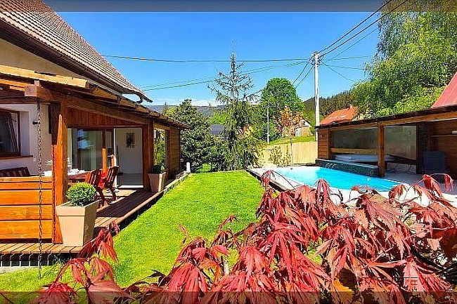 Chata bazén a wellness - Pustevny - Bečva