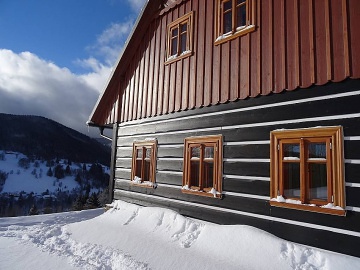 Chalupa Prostřední Výsluní - Růžová hora - Velká Úpa