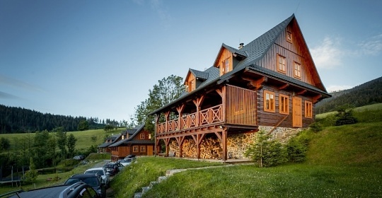 Roubenka s baznem a wellness - Stbrnice