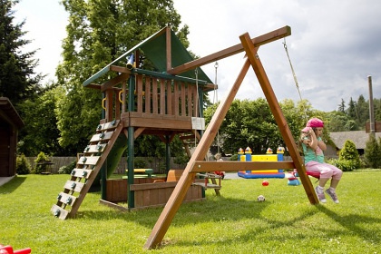 Chalupa pro rodiny s dětmi - Brdy - park Zeměráj