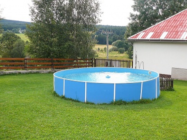 Penzion Kukla - Kuklík - Vysočina - bazén