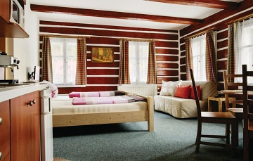 Chalupa s apartmny - Krkonoe - ern hora