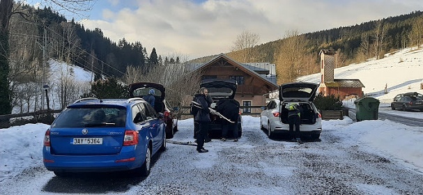 Chalupa s baz�nem - Lyse�insk� �dol� - Krkono�e