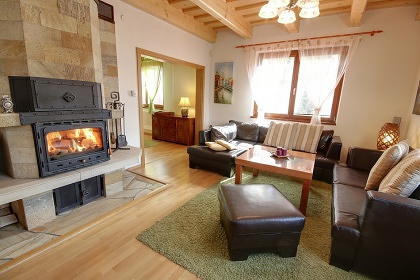 Valašská chalupa s wellness - Velké Karlovice