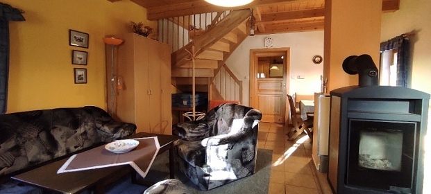 Chalupa s baz�nem - Babi��ino �dol� - hrad V�zmburk