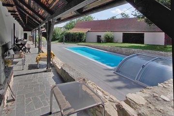 Chalupa s baznem jin echy - Orlk - Psek