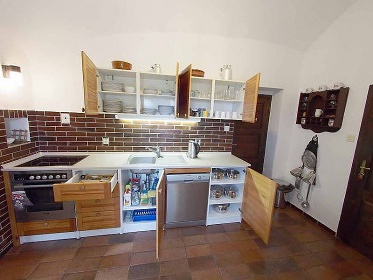 Chalupa s baznem jin echy - Orlk - Psek