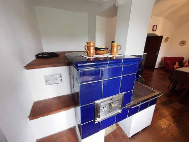 Chalupa s baznem jin echy - Orlk - Psek