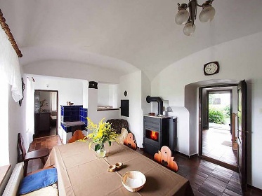 Chalupa s baznem jin echy - Orlk - Psek