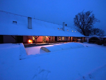 Chalupa s baznem jin echy - Orlk - Psek