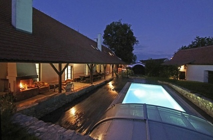 Chalupa s baznem jin echy - Orlk - Psek