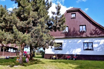 Chalupa s bazénem - Praděd - Rešovské vodopády